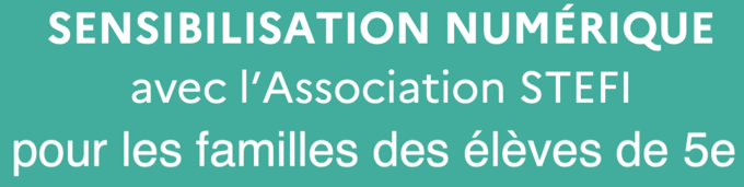 Sensibilisation numérique